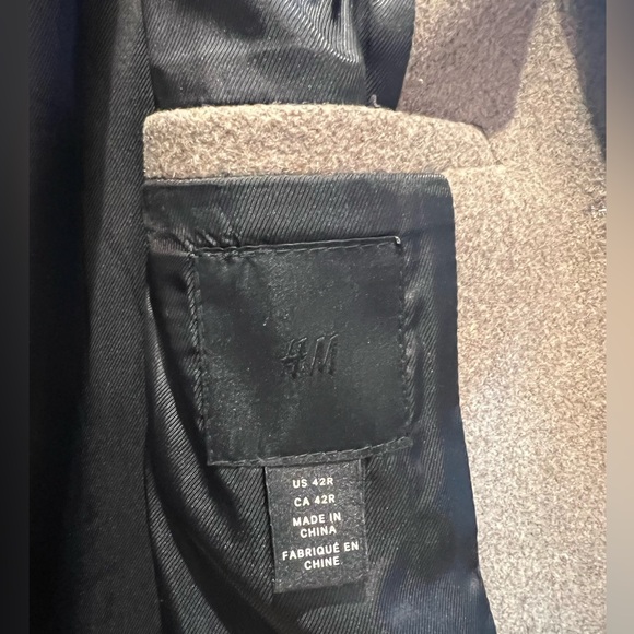 Men’s Long Coat Wool - Picture 2 of 3